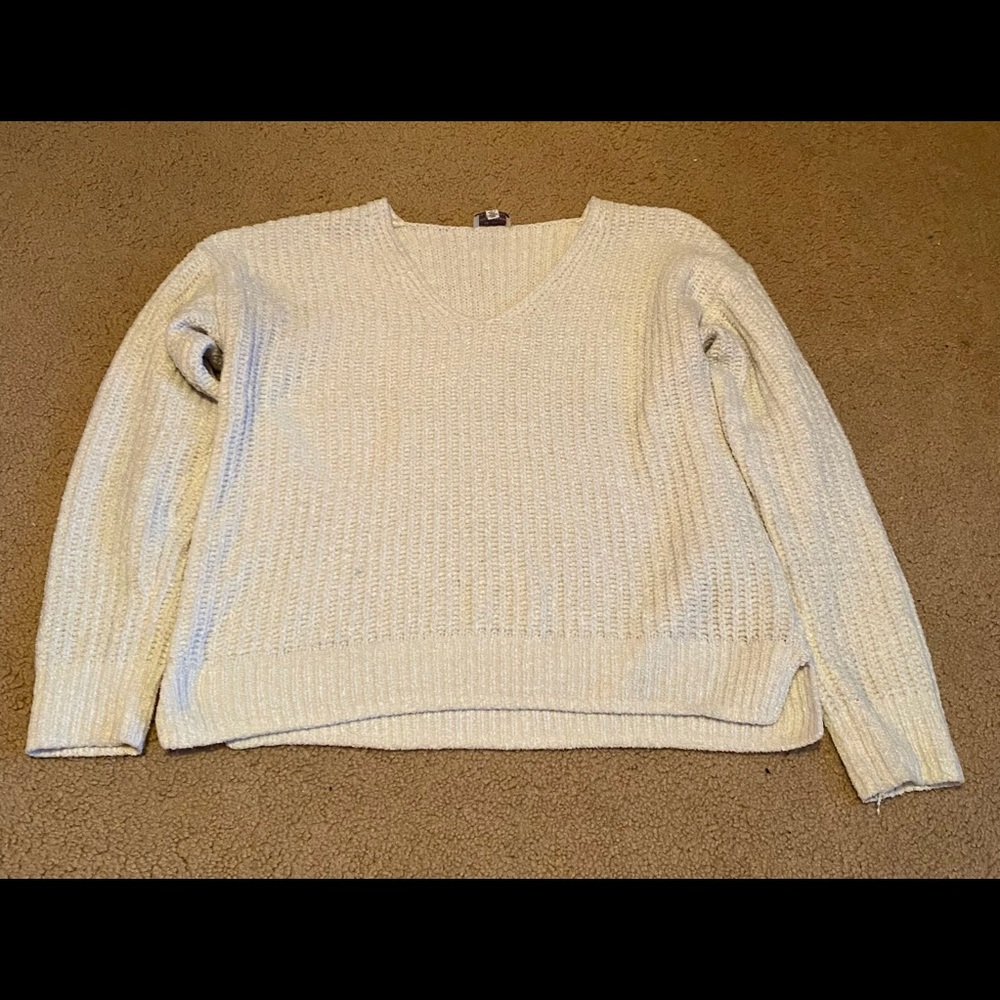 Lucky Brand Cream Sweater